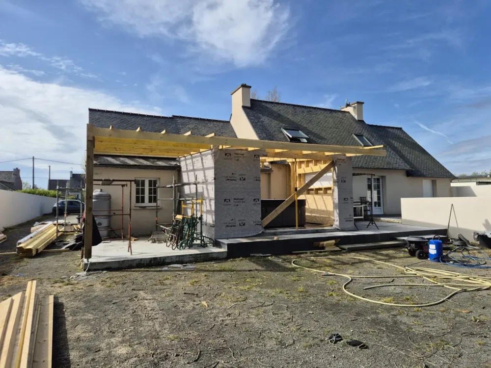 instalaltion pergola